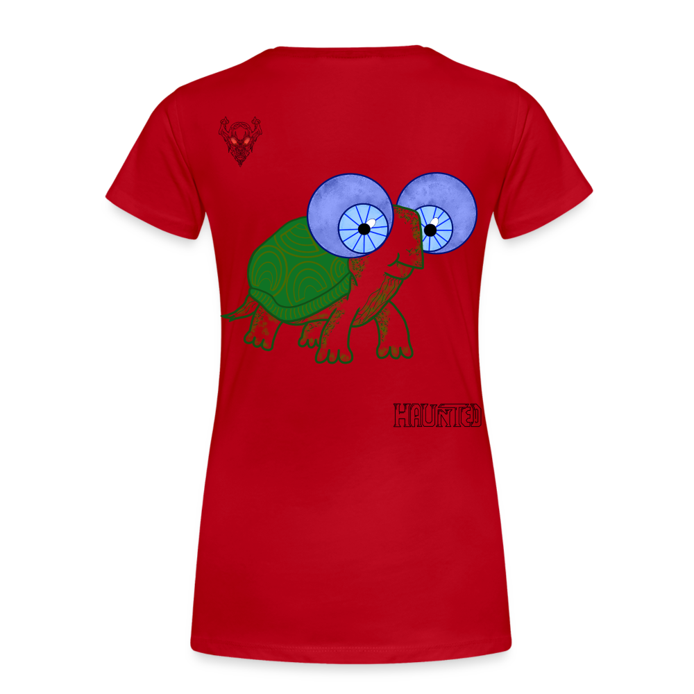 Woman T-Shirt Turtle - Rot