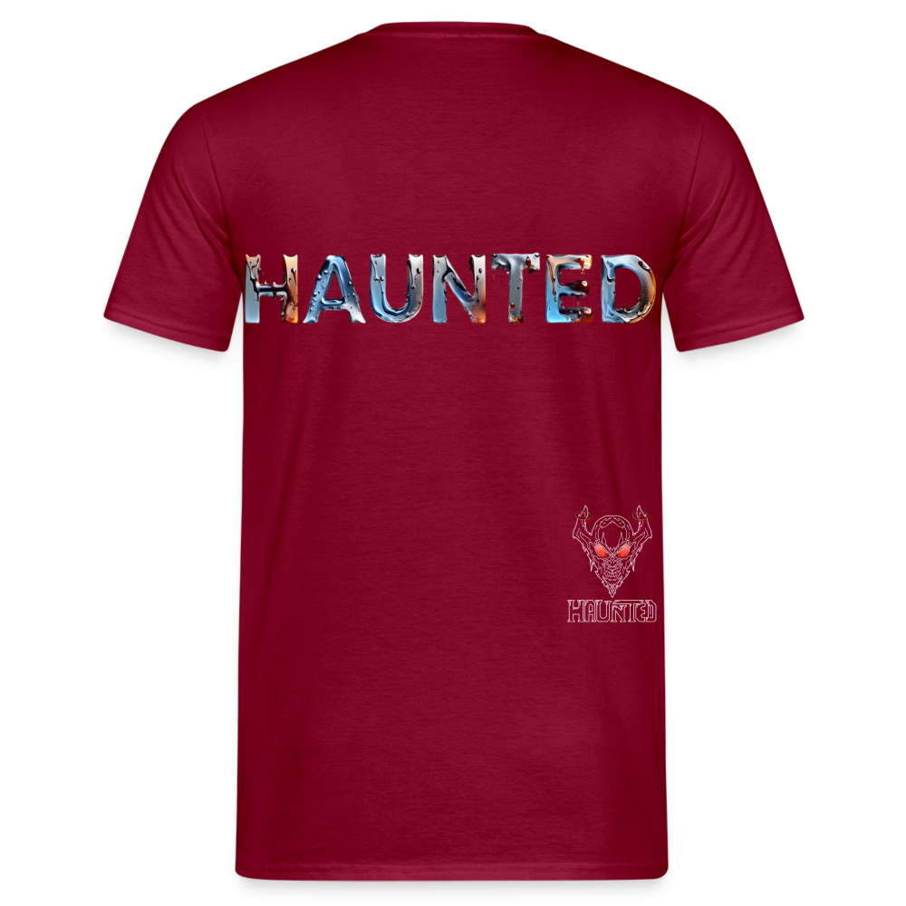 Men T-Shirt Aqua Ember Elixir - Ziegelrot