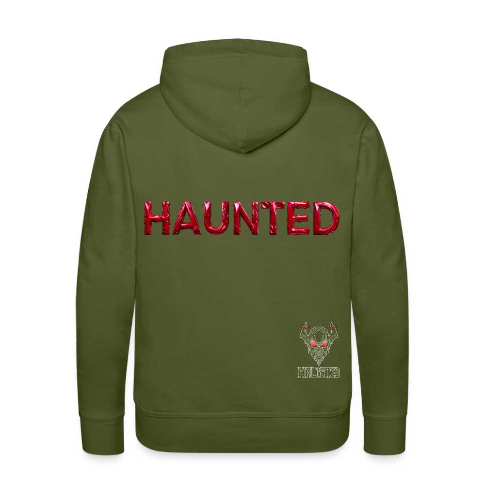 Men Hoodie Ruby Flame Elixir - Olivgrün