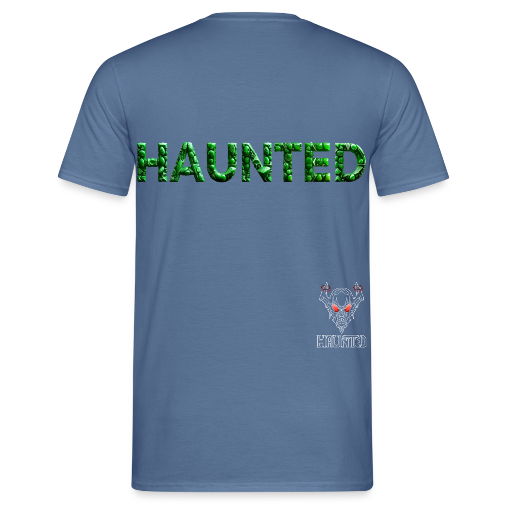 Men T-Shirt Emerald Gem Elixir - Taubenblau 
