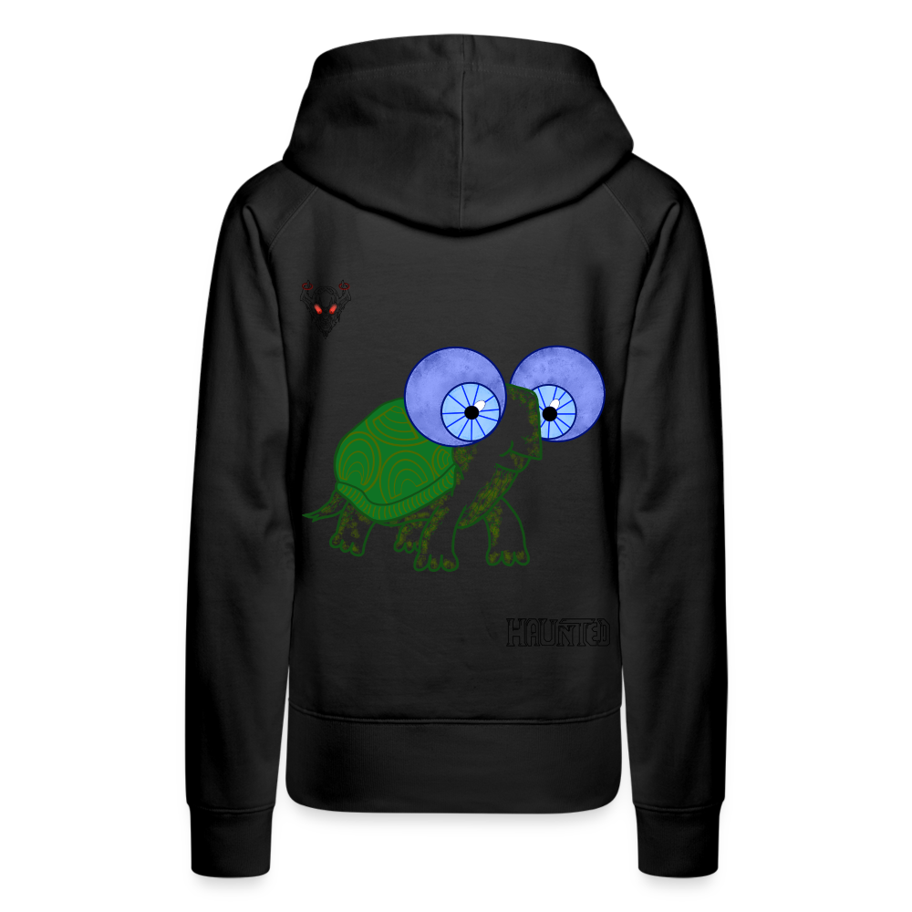 Woman Hoodie Turtle - Schwarz