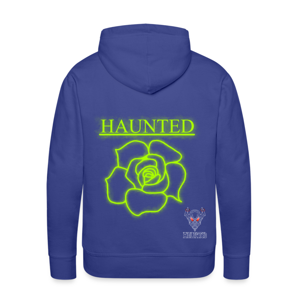 Men Hoodie Poison Neon Rose - Königsblau
