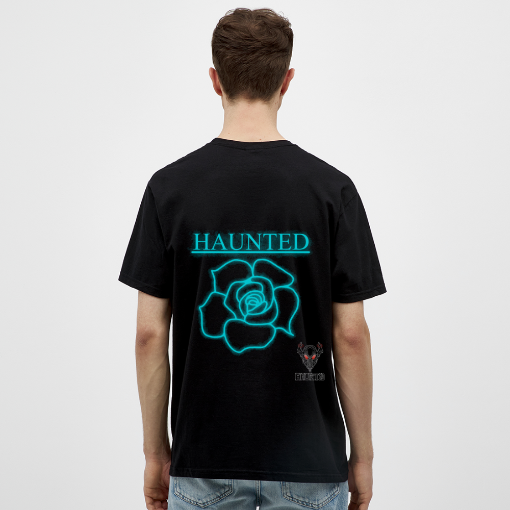 Men T-Shirt Original Neon Rose - Schwarz