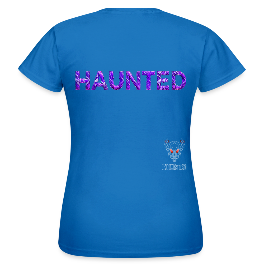 Women T-Shirt Violet Whispers Essence - Royalblau