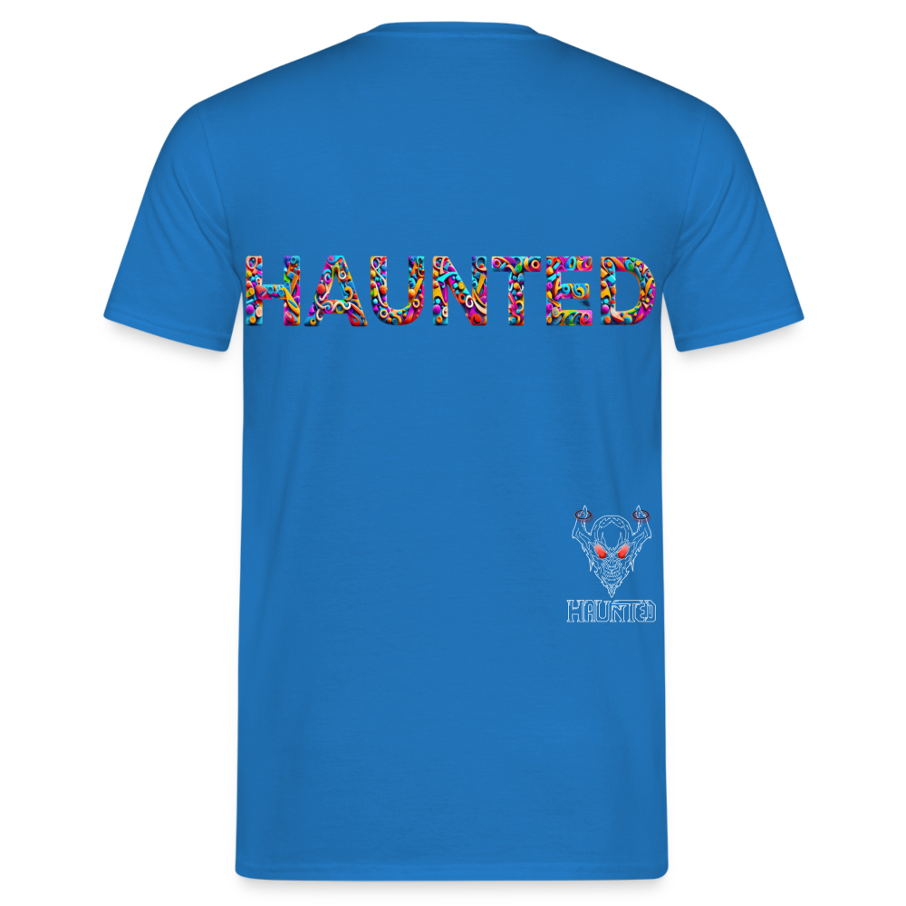 Men T-Shirt Haunted Doodle Dreams - Royalblau