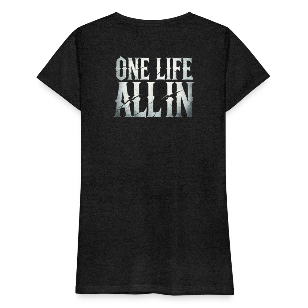 Women T-Shirt One Life All In - Anthrazit