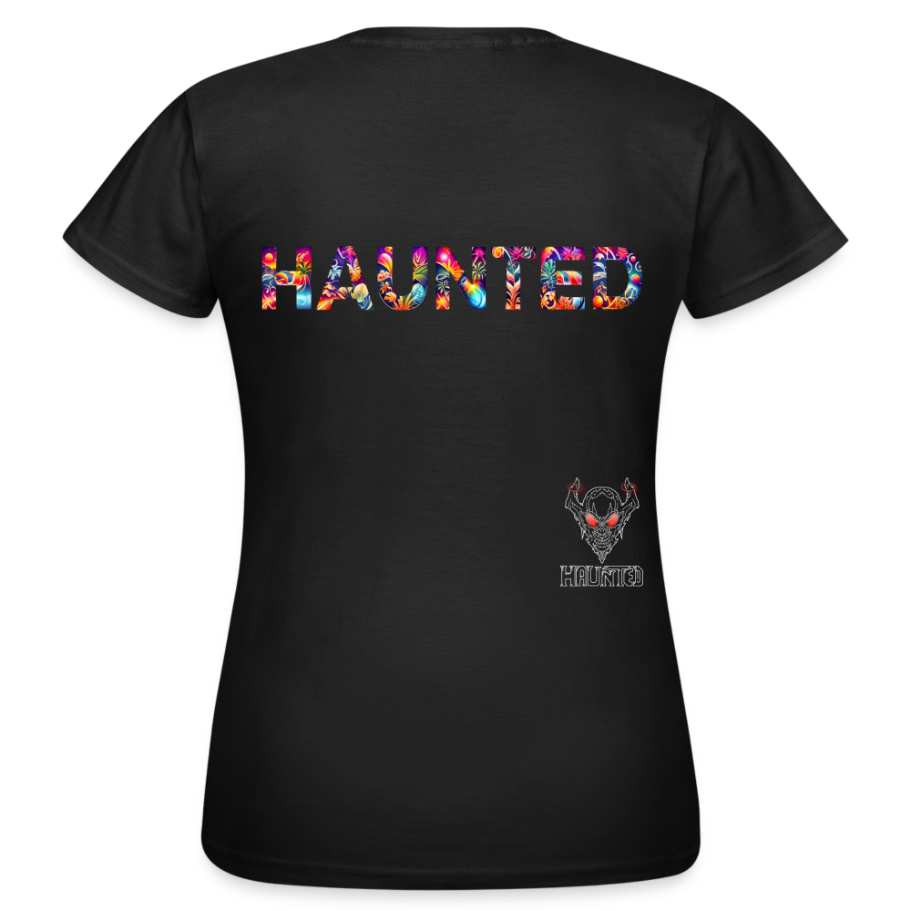 Women T-Shirt Amber Flame Essence - Schwarz