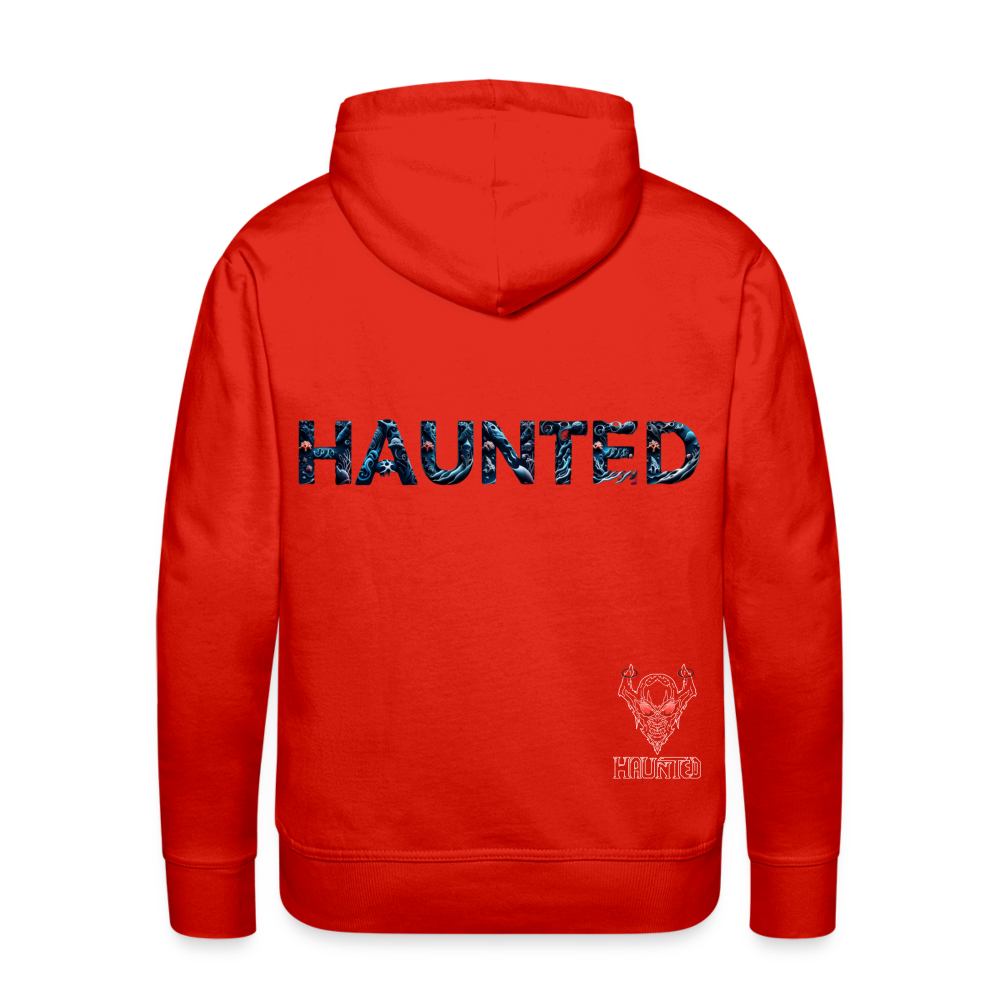 Men Hoodie Abyssal Coral Glow - Rot