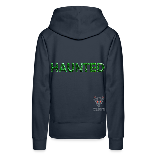 Women Hoodie Emerald Gem Elixir - Navy