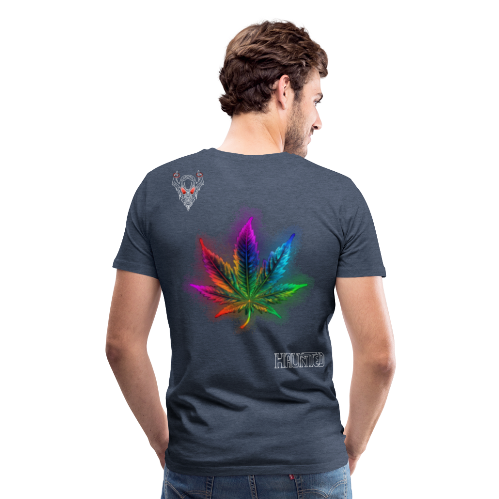 Man T-Shirt La Bonne Beuh - Blau meliert