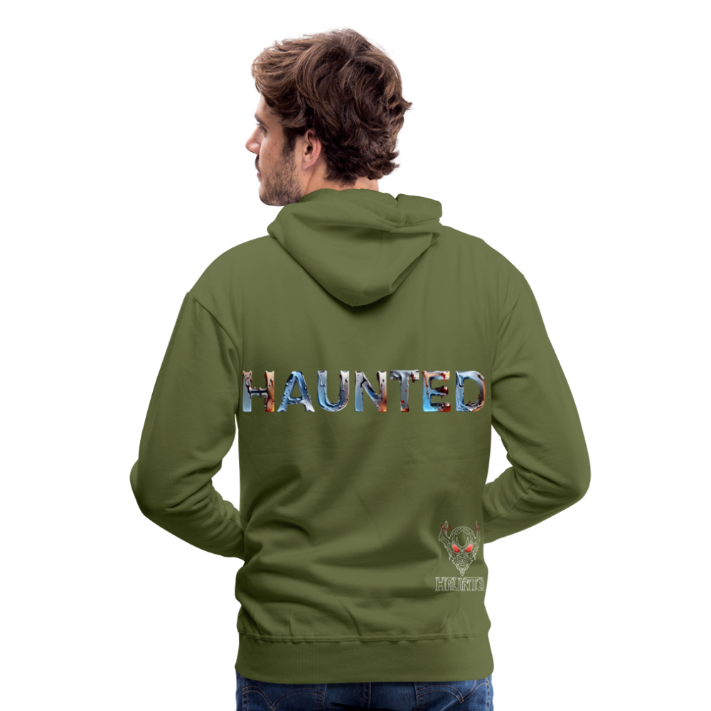 Men Hoodie Aqua Ember Elixir - Olivgrün