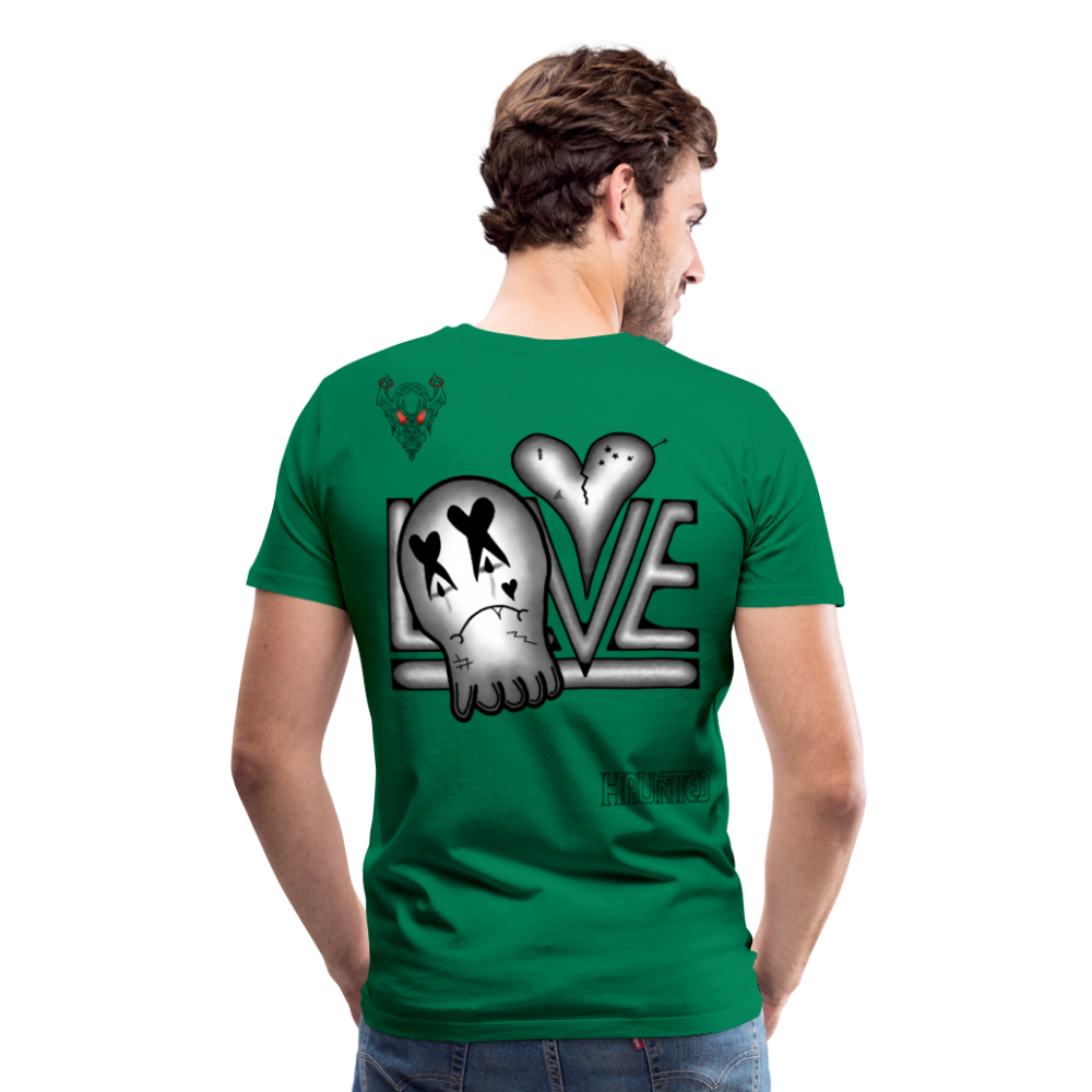 Man T-Shirt LOVE - Kelly Green