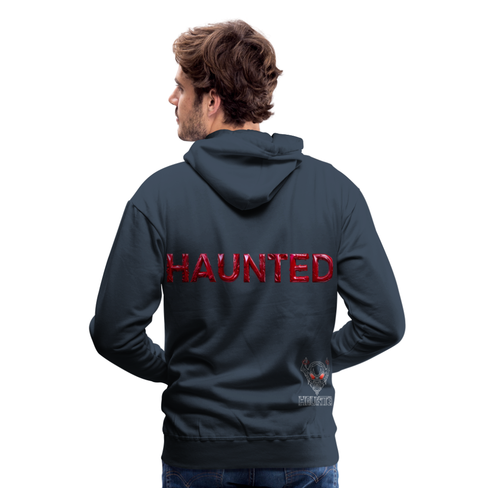 Men Hoodie Ruby Flame Elixir - Navy