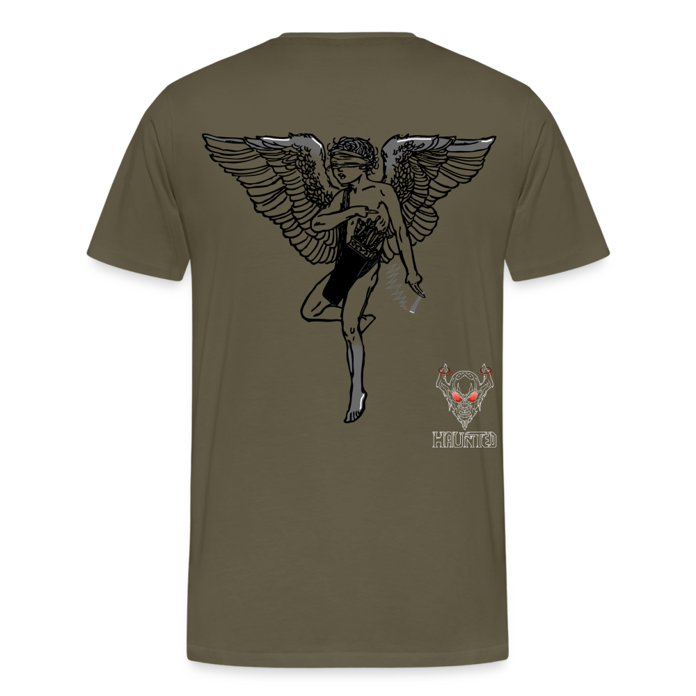 Men T-Shirt Angel - Khaki