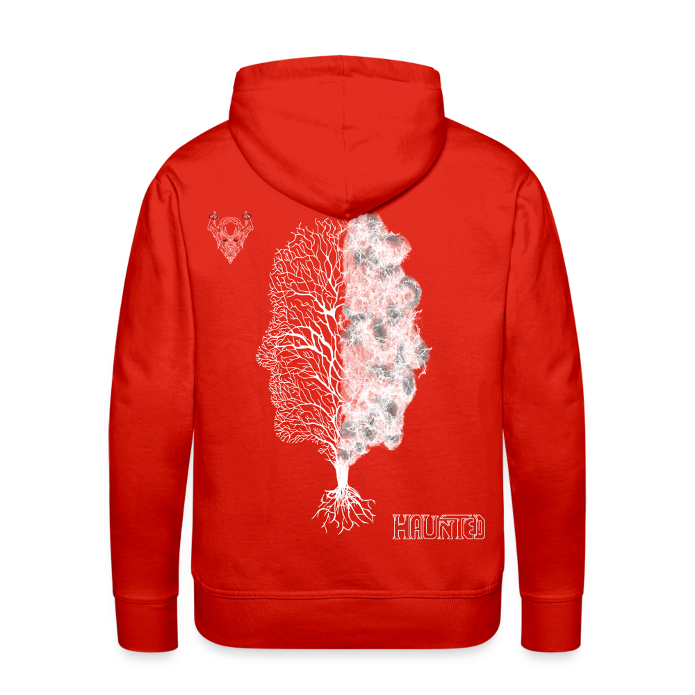 Man Hoodie Dead or Alive - Rot