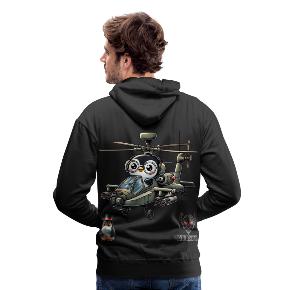 Men Hoodie KasPenguin in Apache - Schwarz