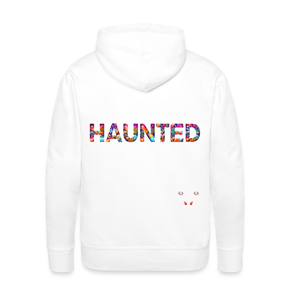 Men Hoodie Tropical Glow Essence - Weiß