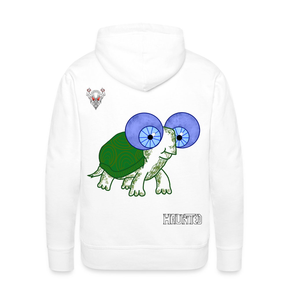Men Hoodie Turtle - Weiß