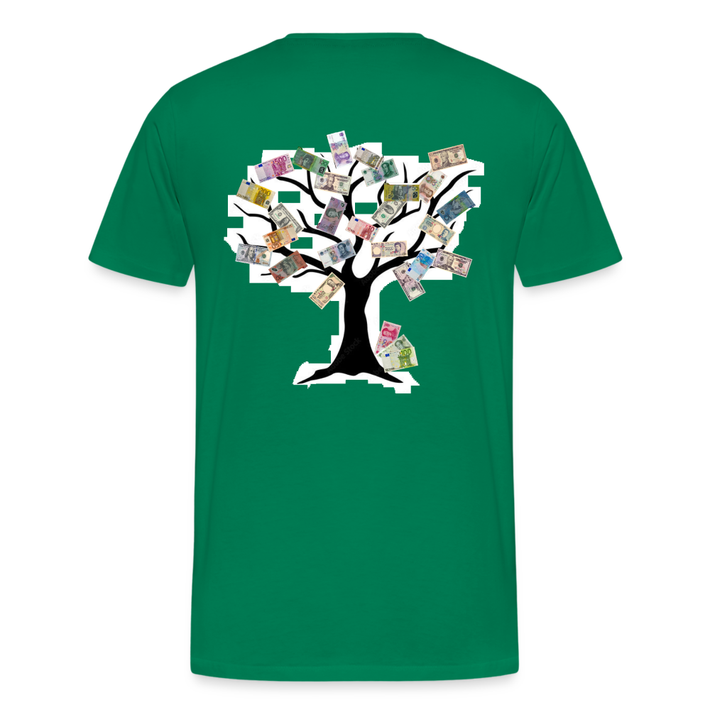 Men T-Shirt Money Tree - Kelly Green