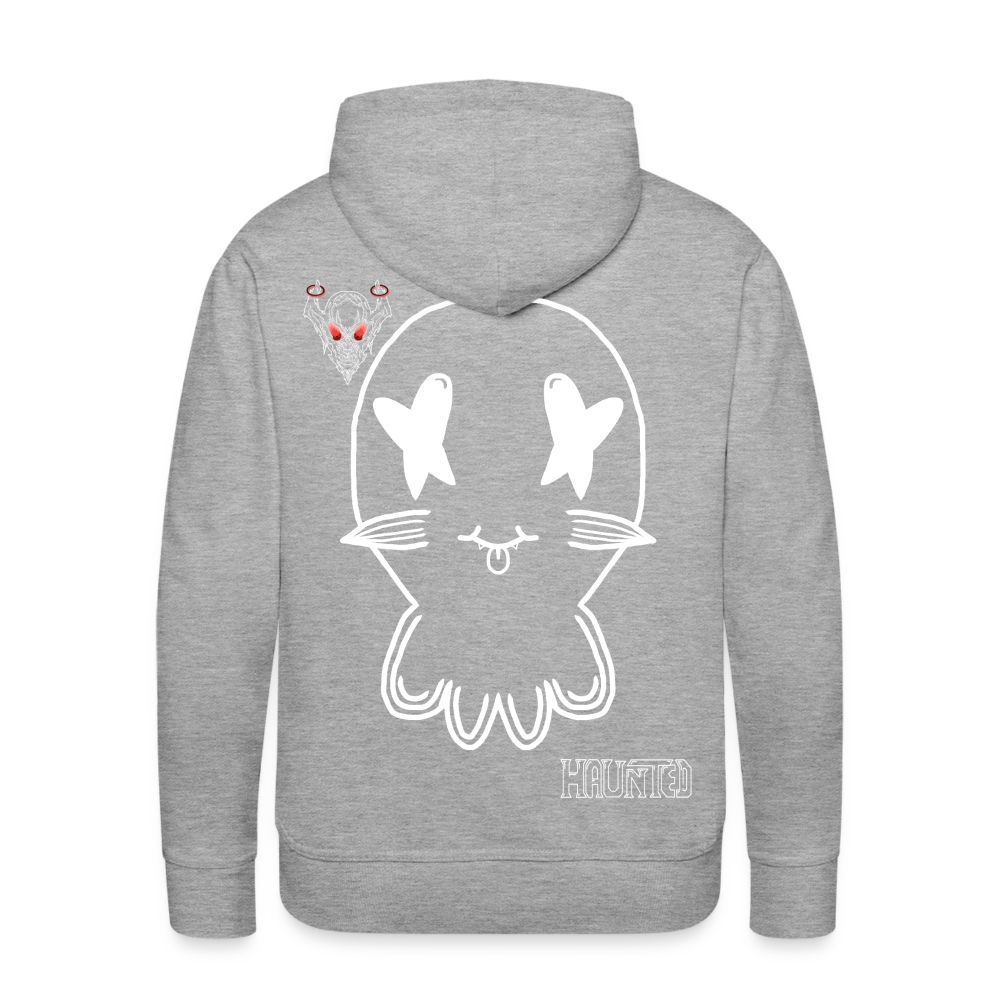 Man Hoodie Ghost No Doodle Light - Grau meliert