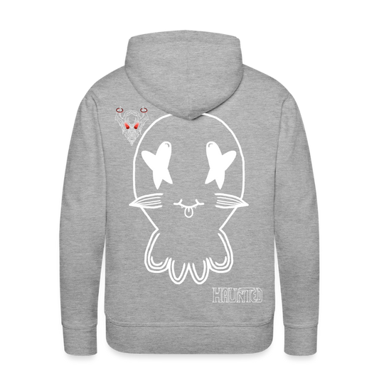 Man Hoodie Ghost No Doodle Light - Grau meliert