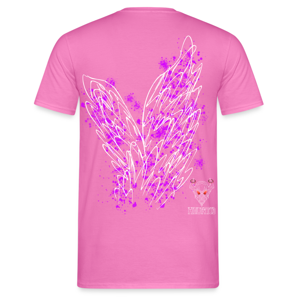 Men T-Shirt Pink Wings - Pink