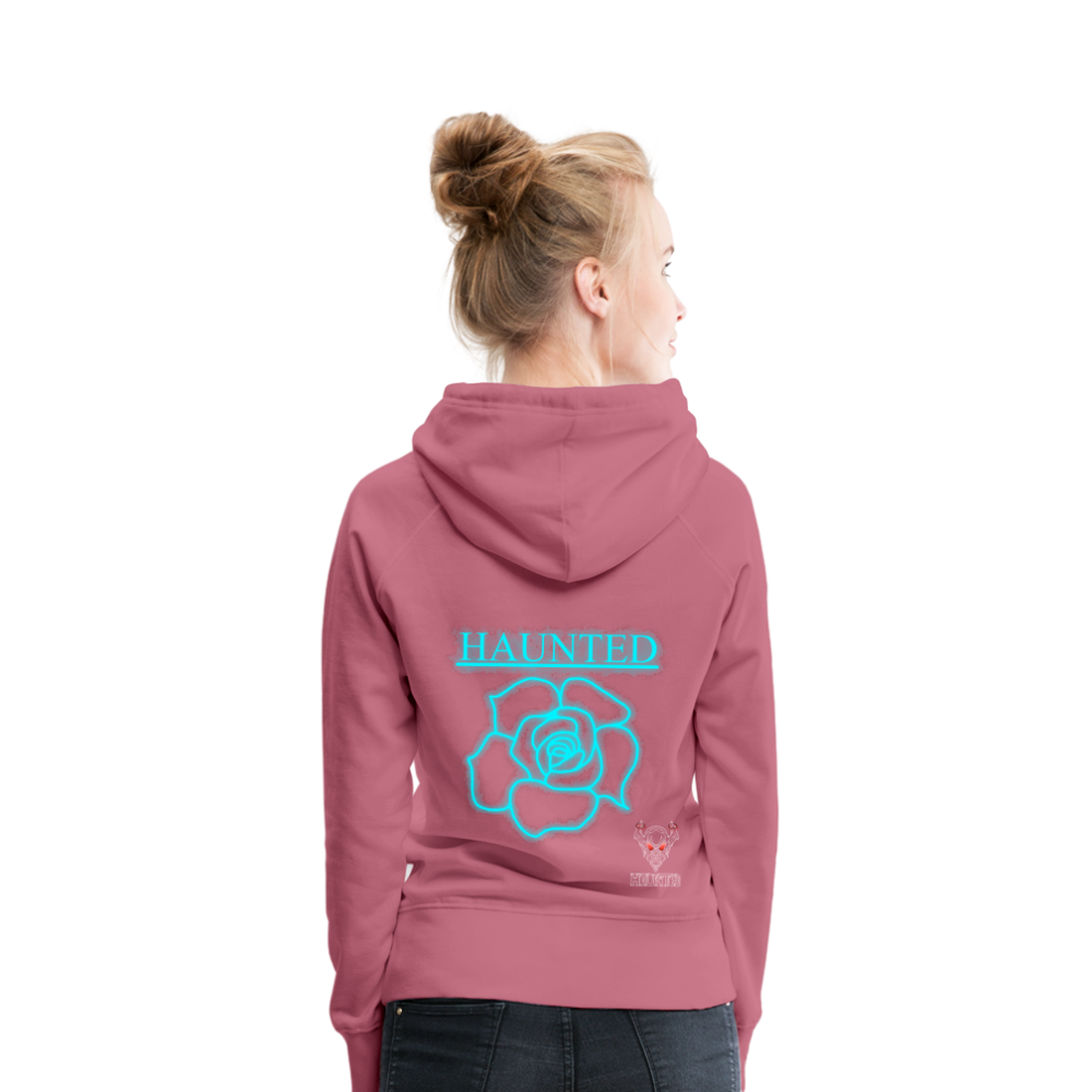 Women Hoodie Original Neon Rose - Malve