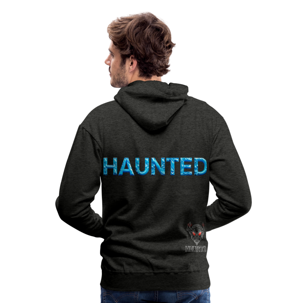 Men Hoodie Aqua Spirit Flow - Anthrazit