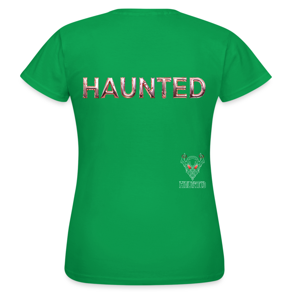 Women T-Shirt Rose Gold Radiance - Kelly Green