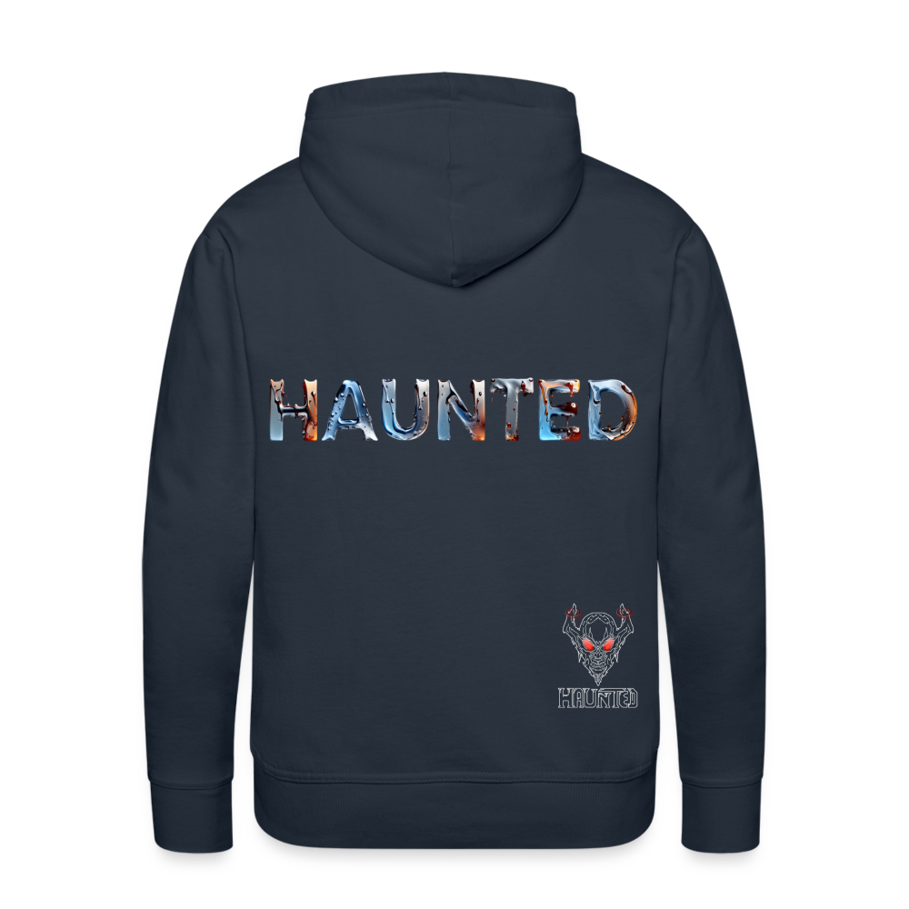 Men Hoodie Aqua Ember Elixir - Navy