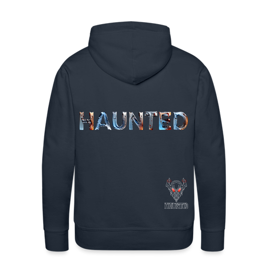 Men Hoodie Aqua Ember Elixir - Navy