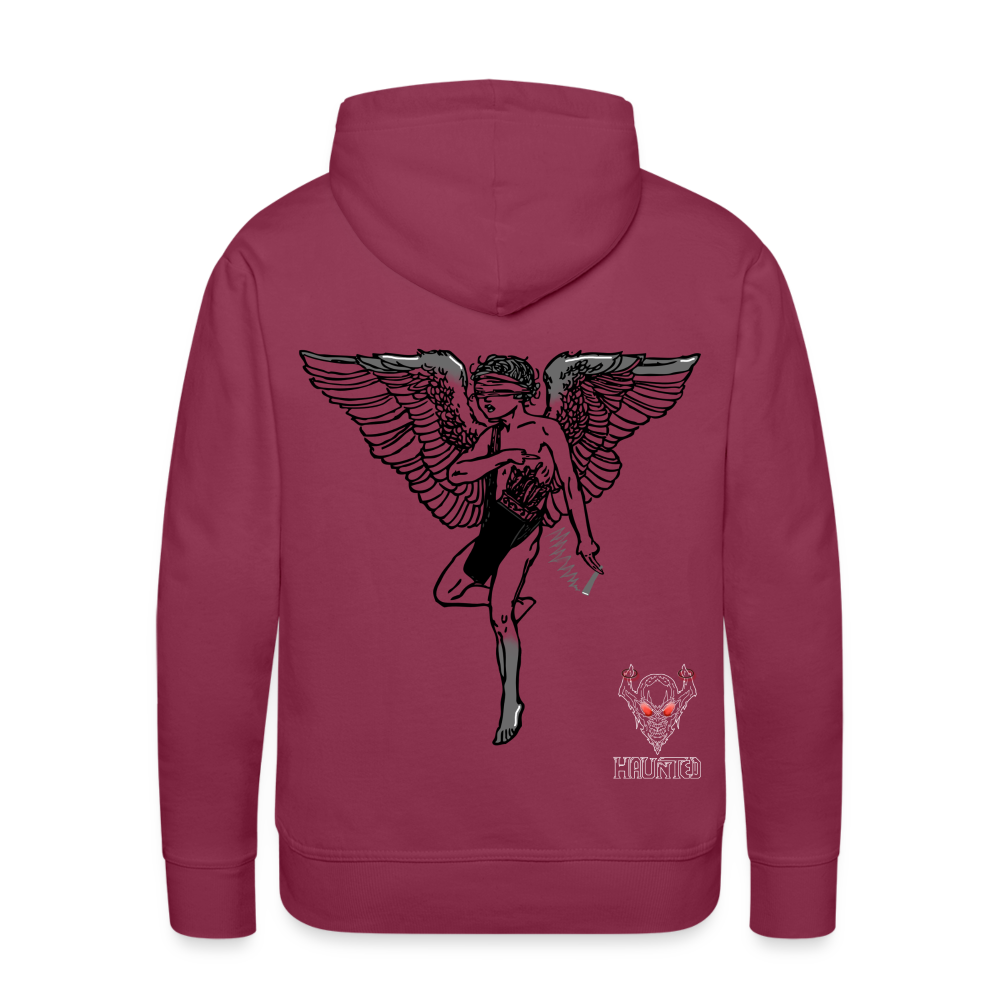 Men Hoodie Angel - Bordeaux