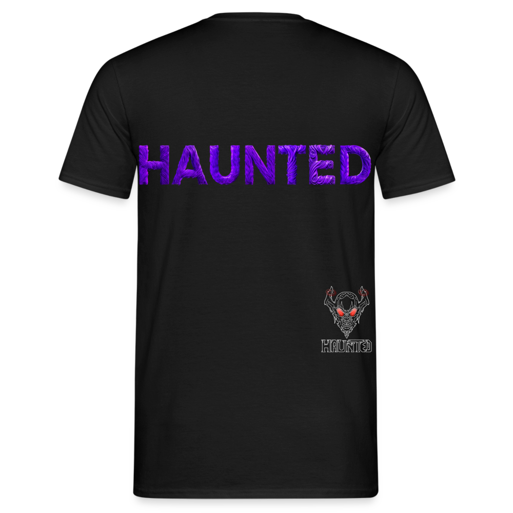Men T-Shirt Enchanted Velvet Mist - Schwarz