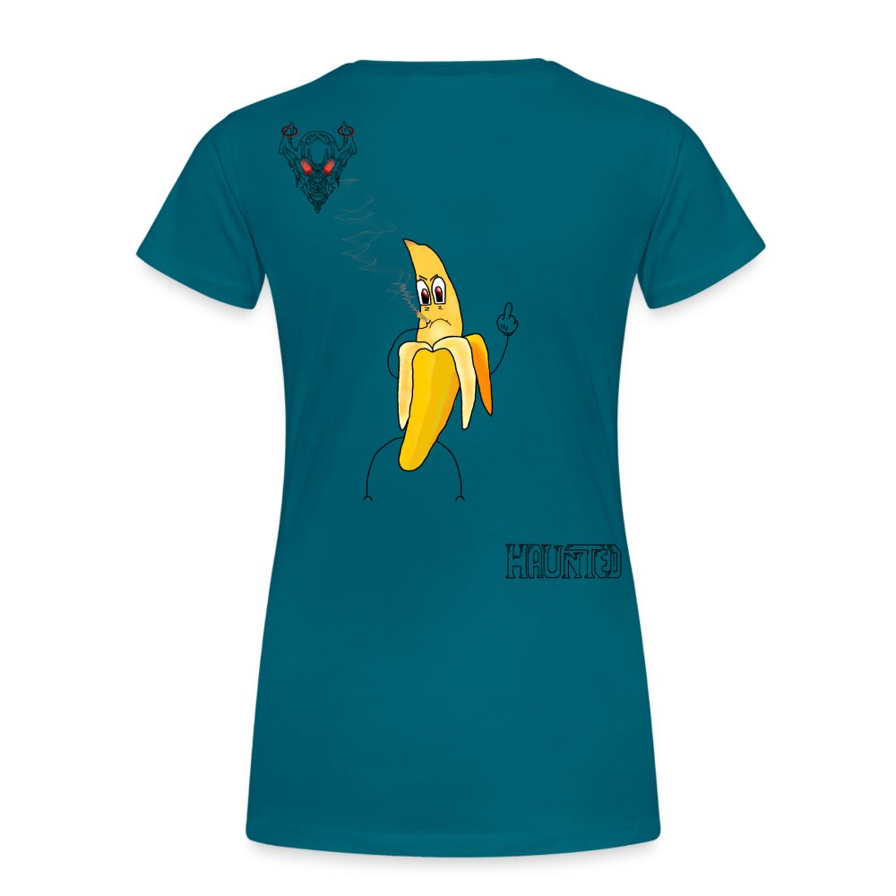 Woman T-Shirt Pissed Bananna - Divablau