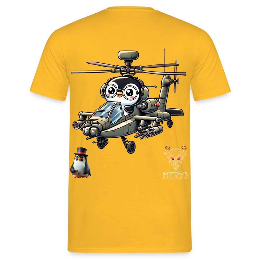 Men T-Shirt KasPenguin in Apache - Gelb