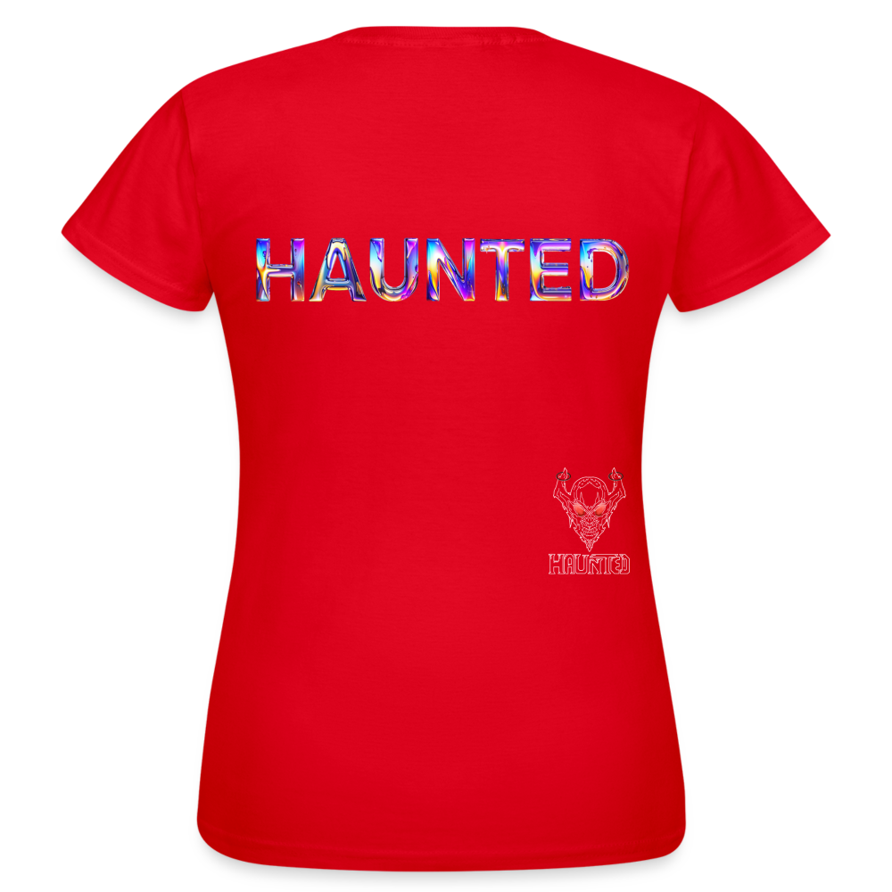 Women T-Shirt Prism Glow Essence - Rot