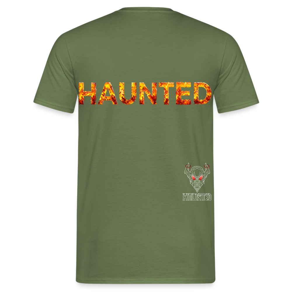 Men T-Shirt Amber Flame Essence - Militärgrün