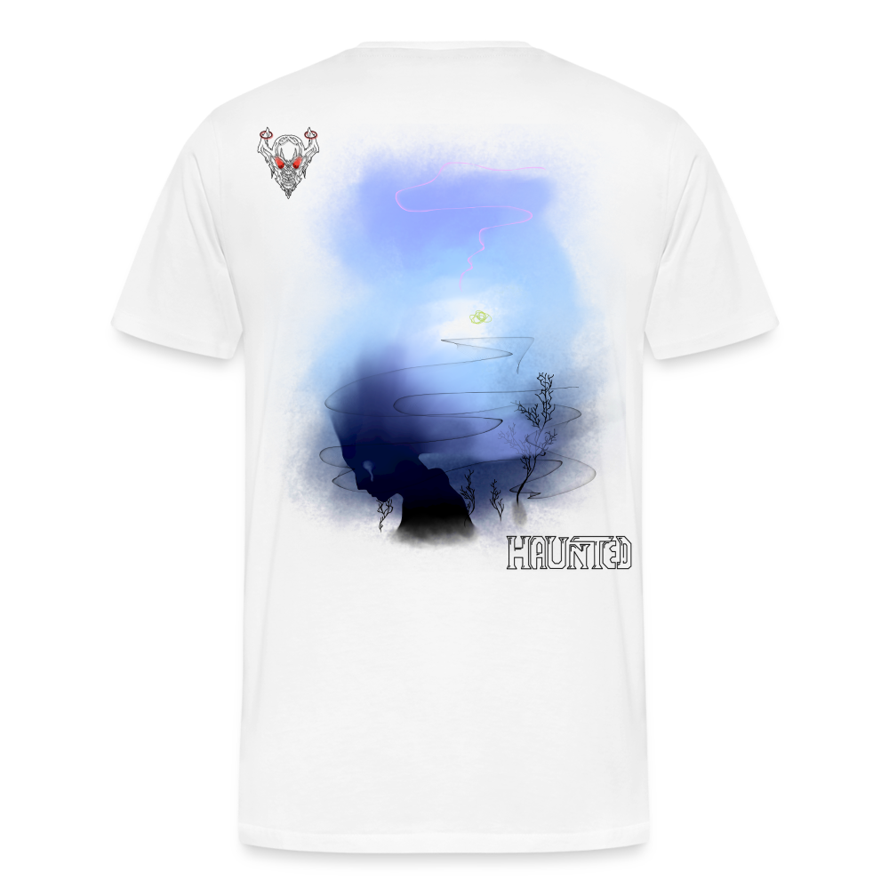 Man T-Shirt Fading - Weiß