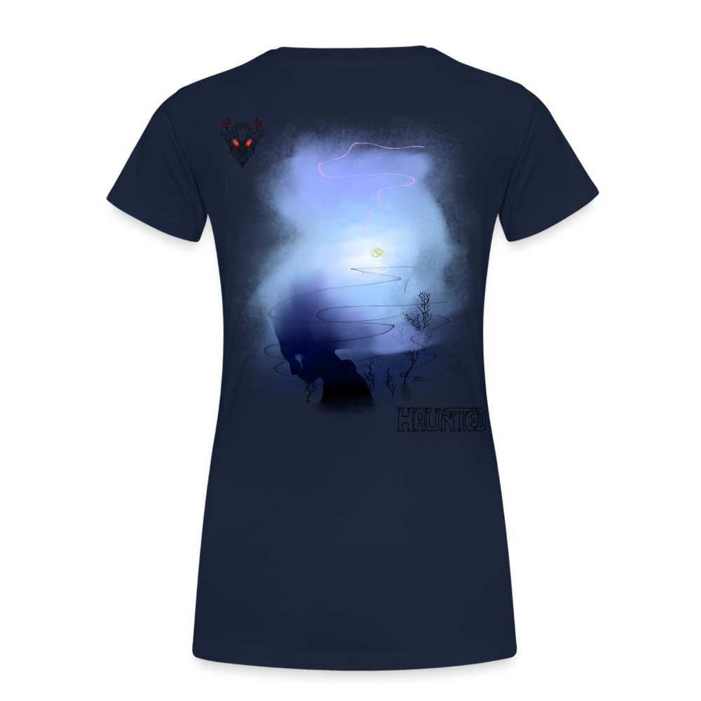 Woman T-Shirt Fading - Navy