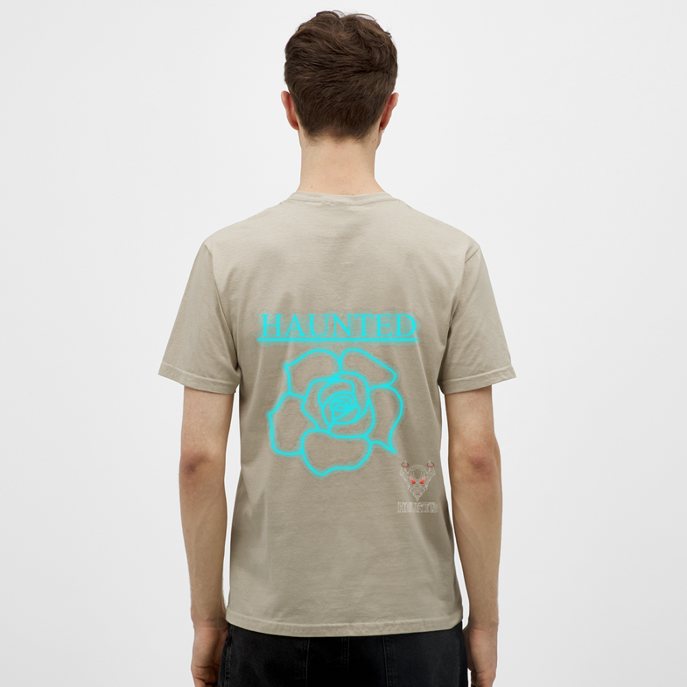 Men T-Shirt Original Neon Rose - Sandbeige