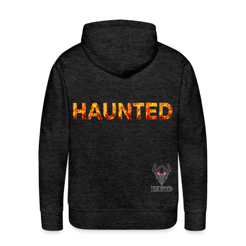 Men Hoodie Amber Flame Essence - Anthrazit