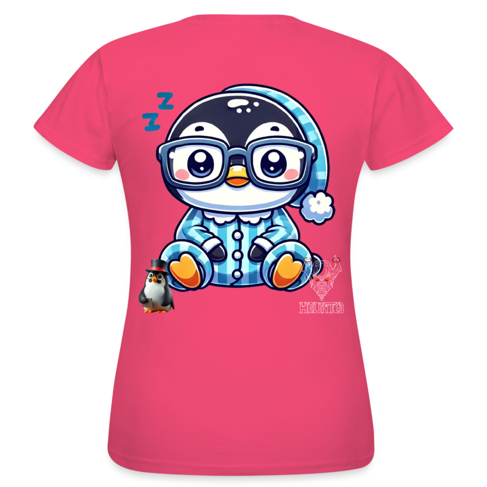 Women T-Shirt KasPenguin in Pyjama - Azalea