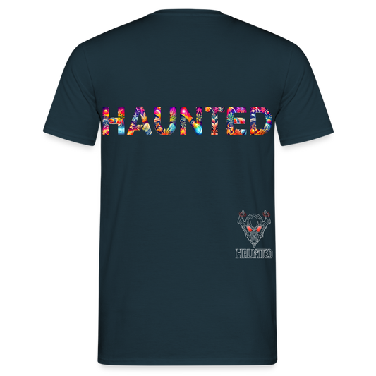 Men T-Shirt Amber Flame Essence - Navy