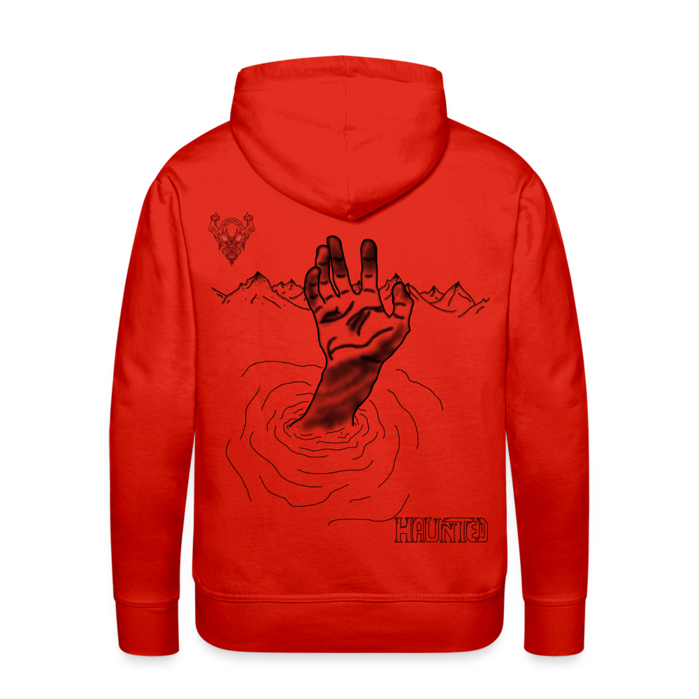 Man Hoodie Drowning - Rot