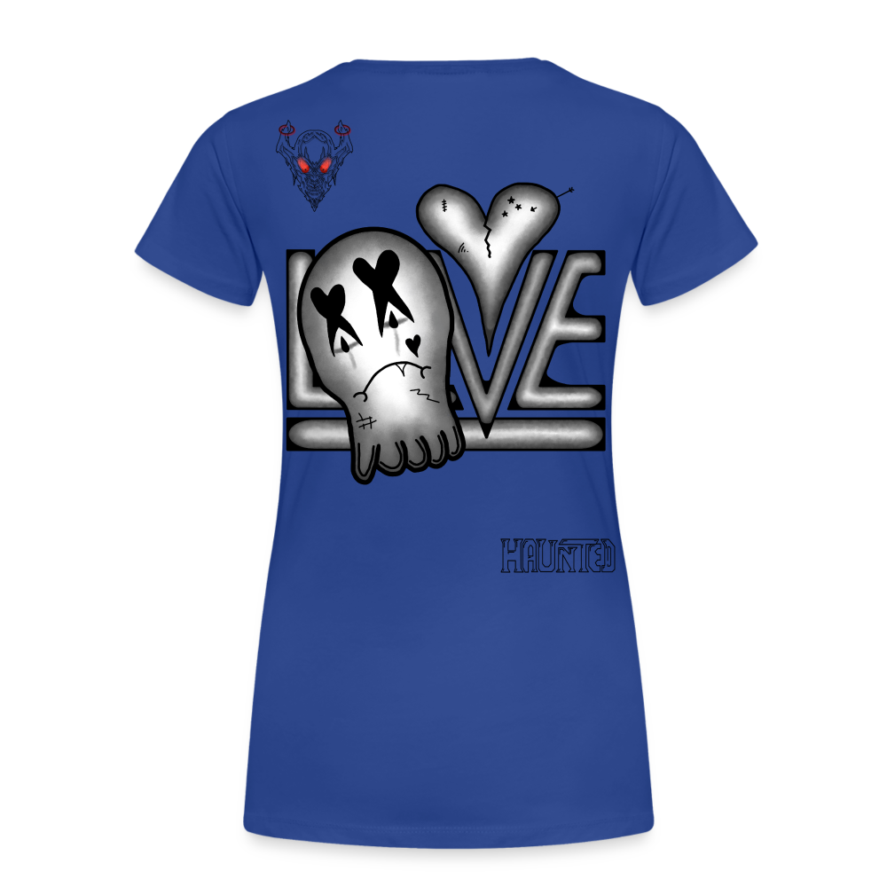 Woman T-Shirt LOVE - Königsblau