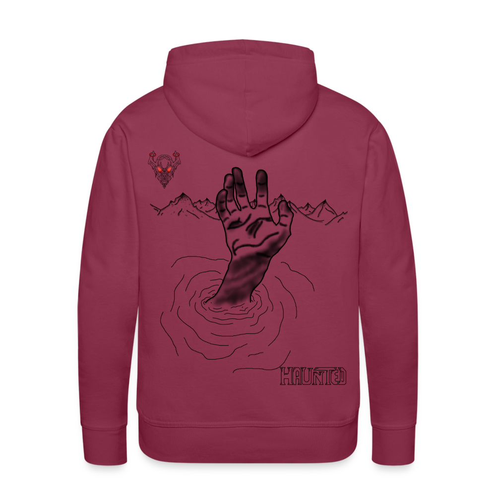 Man Hoodie Drowning - Bordeaux
