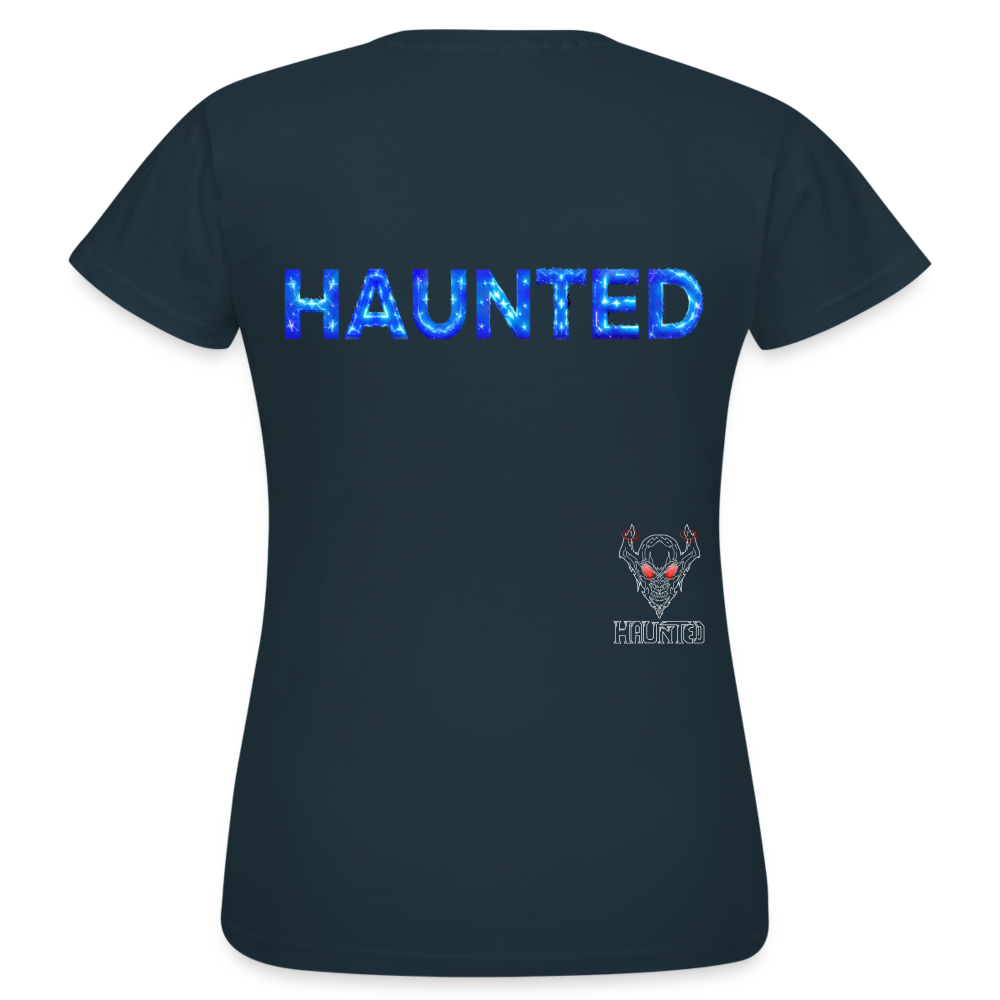 Women T-Shirt Stellar Pulse Elixir - Navy