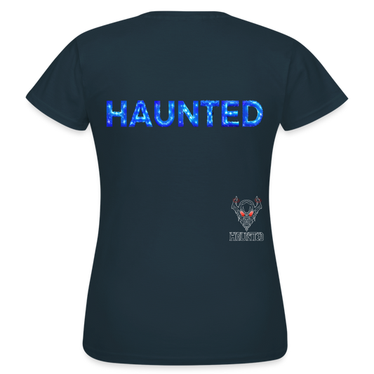Women T-Shirt Stellar Pulse Elixir - Navy
