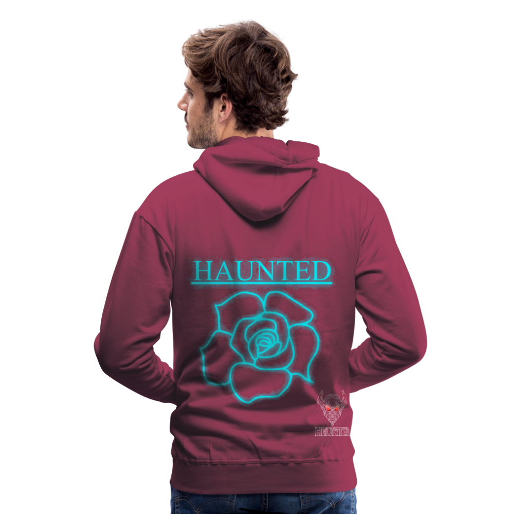 Men Hoodie Original Neon Rose - Bordeaux