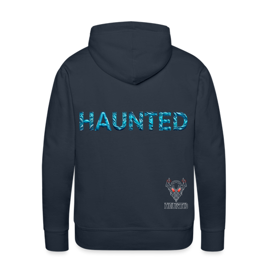 Men Hoodie Aqua Depth Elixir - Navy